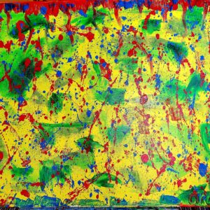 ACCELERATION - Oil on Canvas Painting