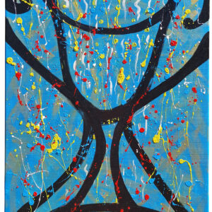 WINNER CUP - Acrylic & Oil on Canvas Painting