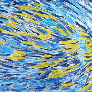 FLIGHT - Acrylic on Canvas Painting