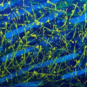 WAVES - Acrylic on Canvas Painting