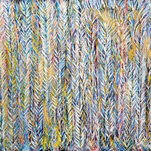 GOLD BENT - Acrylic on Canvas Painting