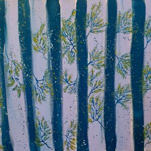 GOLDEN TIME - Acrylic on Canvas Painting