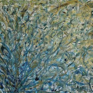 OASIS IN THE WIND - Acrylic on Canvas Painting