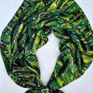 May - Anda Abstract Large Silk Scarf