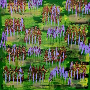 Anda Abstract Painting - "Solstice Magic"