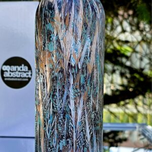 Anda Abstract Thermo Bottle - "Green Whisper"
