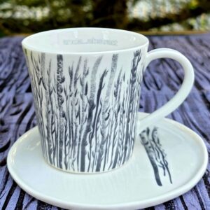 Anda Abstract Porcelain Mug - "Forest" Small 220ml