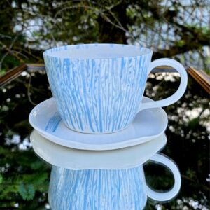 Anda Abstract Porcelain Mug - "Forest" Large 500ml