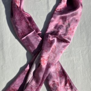 Anda Abstract Silk Scarf - "Roses"