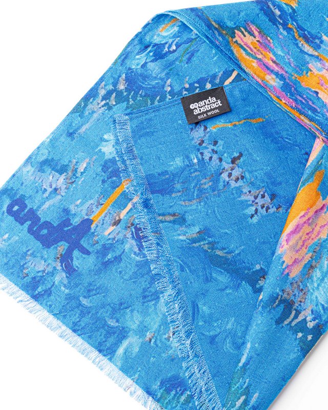 Seaside – 180×65 cm Wool Scarf - Image 3