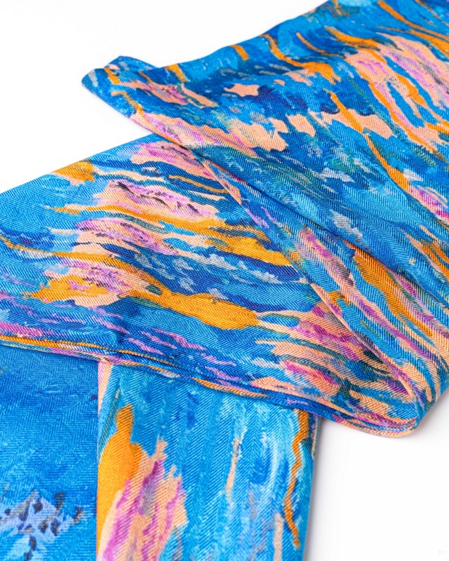 Seaside – 180×65 cm Wool Scarf - Image 2